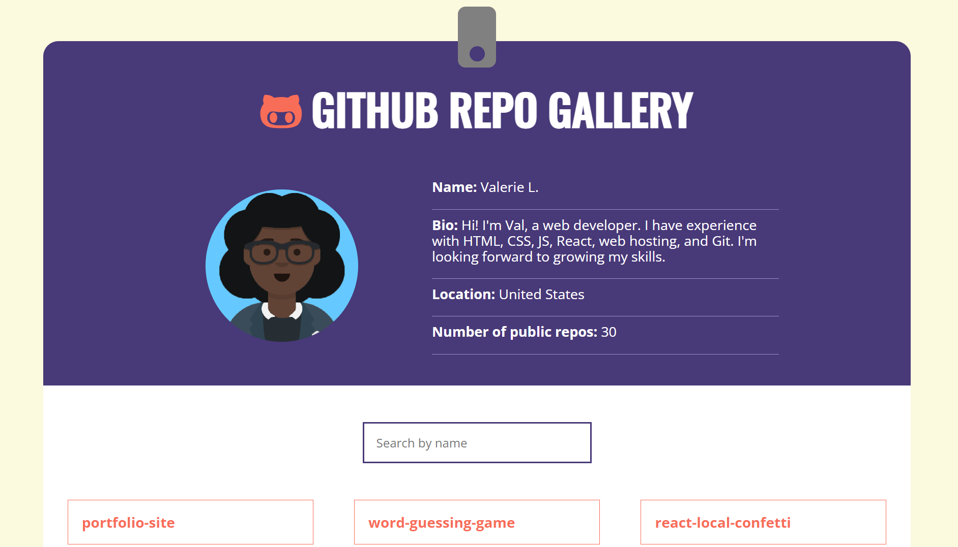 github repo gallery screenshot